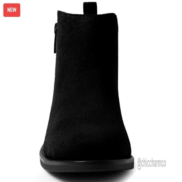 black dress boots flat heel Flat Thigh High 50/50 Boots